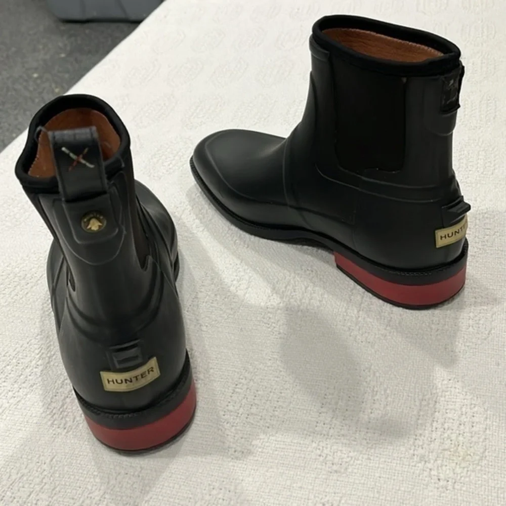 Hunter boots rain Jodhpur‎ Chelsea Wellesley rubber women’s size 9 boots rare